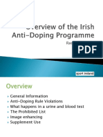 8 R Maguire Anti Doping
