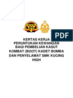 Kertas Kerja Peruntukan Kewangan