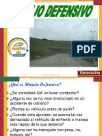 Curso Manejo Defensivo Seguro