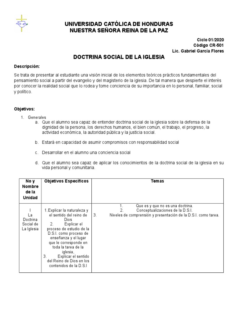 Introducción a la Doctrina Social de la Iglesia | PDF | Doctrina social ...