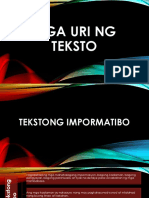 Uri NG Teksto