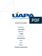 Tarea 2 Unidad 3 y 4 de Proceso Cognocitivo Kania Pimentel