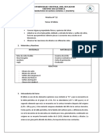 Práctica de Química sobre Propiedades del Silicio