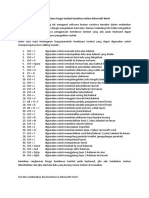 Fungsi Tombol Keyboard Pada Ms Word