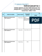 Tanda Terima PW 05