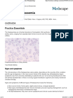 Pediatric Thalassemia - Practice Essentials, Background, Pathophysiology