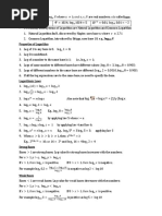 Logarithms