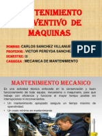 CARLOS SANCHEZ VILLANUEVA - Mantenimiento Preventivo