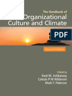 The Handbook of Organizational Culture and Climate by Neal M. Ashkanasy, Celeste P. M. Wilderom and Mark F. Peterson (Dec 1, 2010) PDF