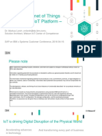 zSAP-BOE-2016 14 ML Watson IoT Platform PDF