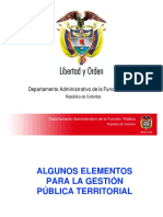 Elementos para La Gestión Pública Territorial PDF