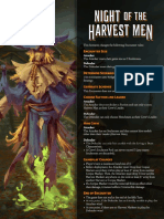 M3E Night of The Harvest Men Scenario