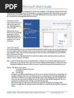 Ms Word Notes | PDF
