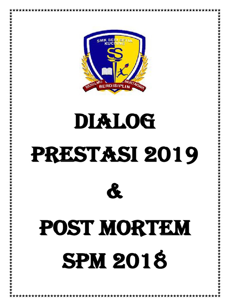 Cover Fail Dialog Prestasi 2019 | PDF