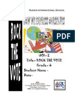 Workbook Rock The Vote