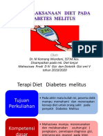 Terapi Diet Diabetes melitus