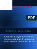 Cadastral Act No 2259 PDF