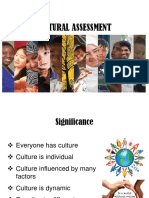 Cultural Assessment