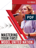 MUN 101 Webinar Syllabus - Mastering Your First MUN PDF