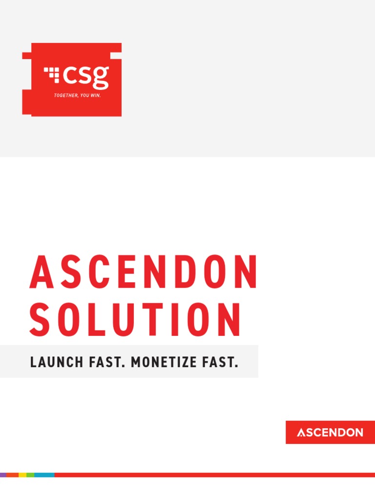 137 Ascendon Solution Pdf Software As A Service Business Model