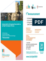 1st Announcement FIP Regional Conference & PIT IAI 2020 PDF