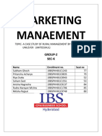 Marketing Manaement Final Report (Group 2)