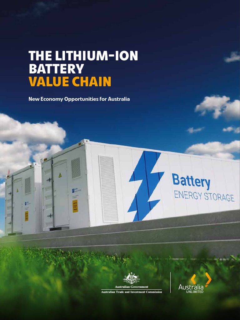 LithiumIon Battery Value Chain Report PDF Lithium Lithium Ion