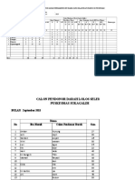 Form Lap Donor Darah