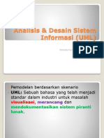 Materi 15 - Analisis & Desain Sistem Informasi (UML)