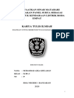 TUGAS AZKA BINDONESIA KTI Ganti Tipe Tulisan