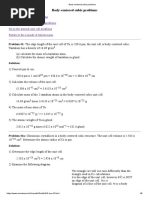 Face-Centered Cubic Unit Cell Problems | PDF | Crystal Structure | Density