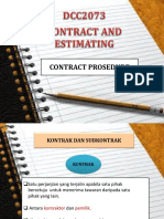 Contract Prosedure