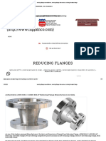 Reducing Flange Manufacturers, Reducing Flange Dimensions, Reducing Threaded Flange