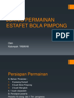 Estafet Bola Pimpong