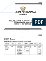 Silabus Qur'an Hadits Mi Kelas 3 Semester 2