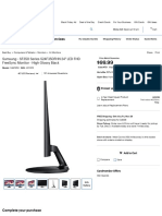 Samsung SF350 Series S24F350FHN 24 - LED FHD FreeSync Monitor High Glossy Black S24F350 - Best Buy