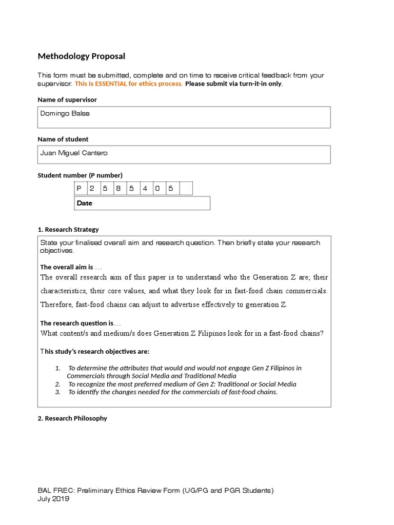 Ethics Form (SISFU - CANTERO) | PDF | Qualitative Research | Interview