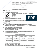 SOAL ULANGAN KELAS 1 TEMA 5 New-Dikonversi