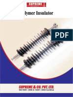 Brochure -Polymer Insulator - Supreme company - India