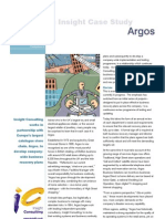 Argos Business Continuity Case Study