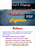 Sifat Tanah VS Produktivitas Tegakan