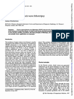 Extra Corporeal Shockwave Lithotripsy