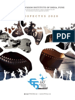 Prospectus FTII - AY-2020 PDF