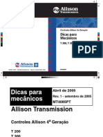 Manual Transmissão Alison t400