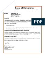 2.1 Test Certificate Format PDF