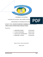 Cenema Reservation System PDF