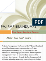 PMI PMP Braindumps