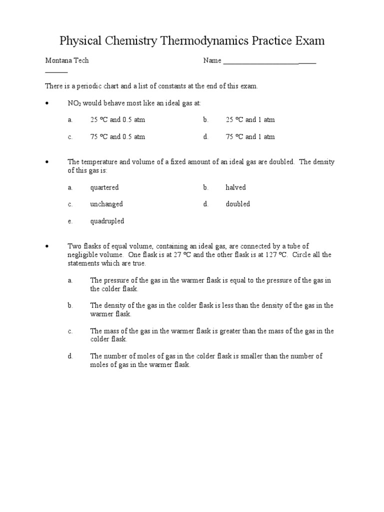 THERMODYNAMICS EXAM QUESTIONS AND ANSWERS PDF FREE DOWNLOAD visual data 5