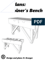 Joiners Bench Plans