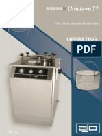 Operating Manual for Uniclave 77 Sterilizer